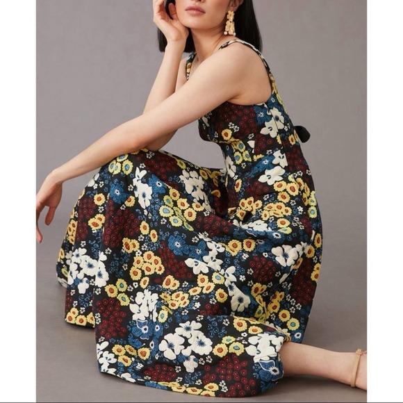 Anthropologie Dresses & Skirts - Anthropologie Maeve Marigold Midi Dress size 6 NWT